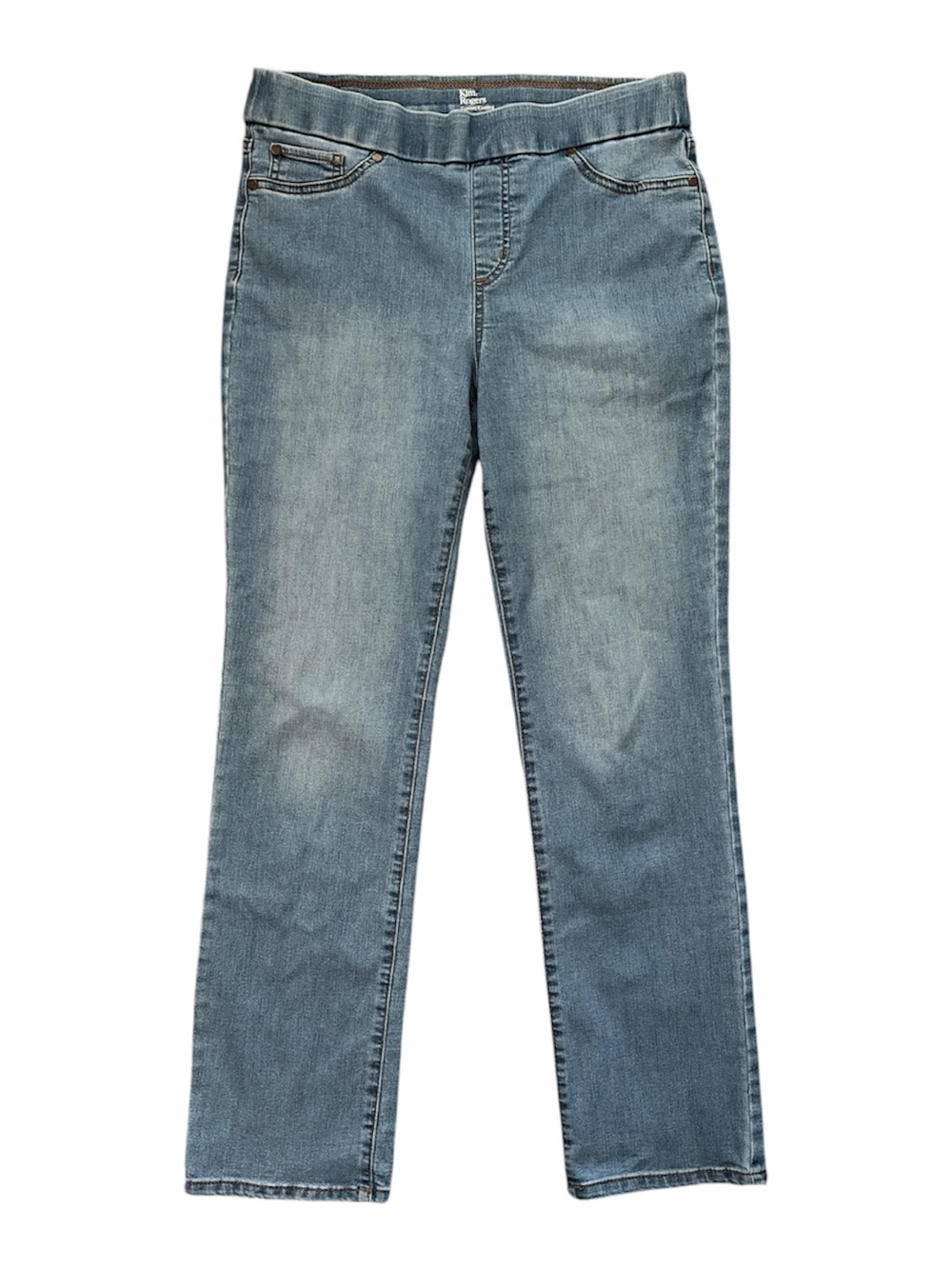 Kim Rogers Light Blue Straight Leg Jeans